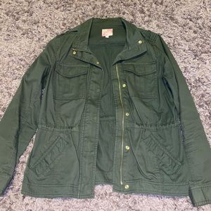 Olive Green Military Jacket